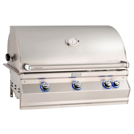 FireMagic Aurora A790i Built-In 36 in. Grill with Analog Thermometer