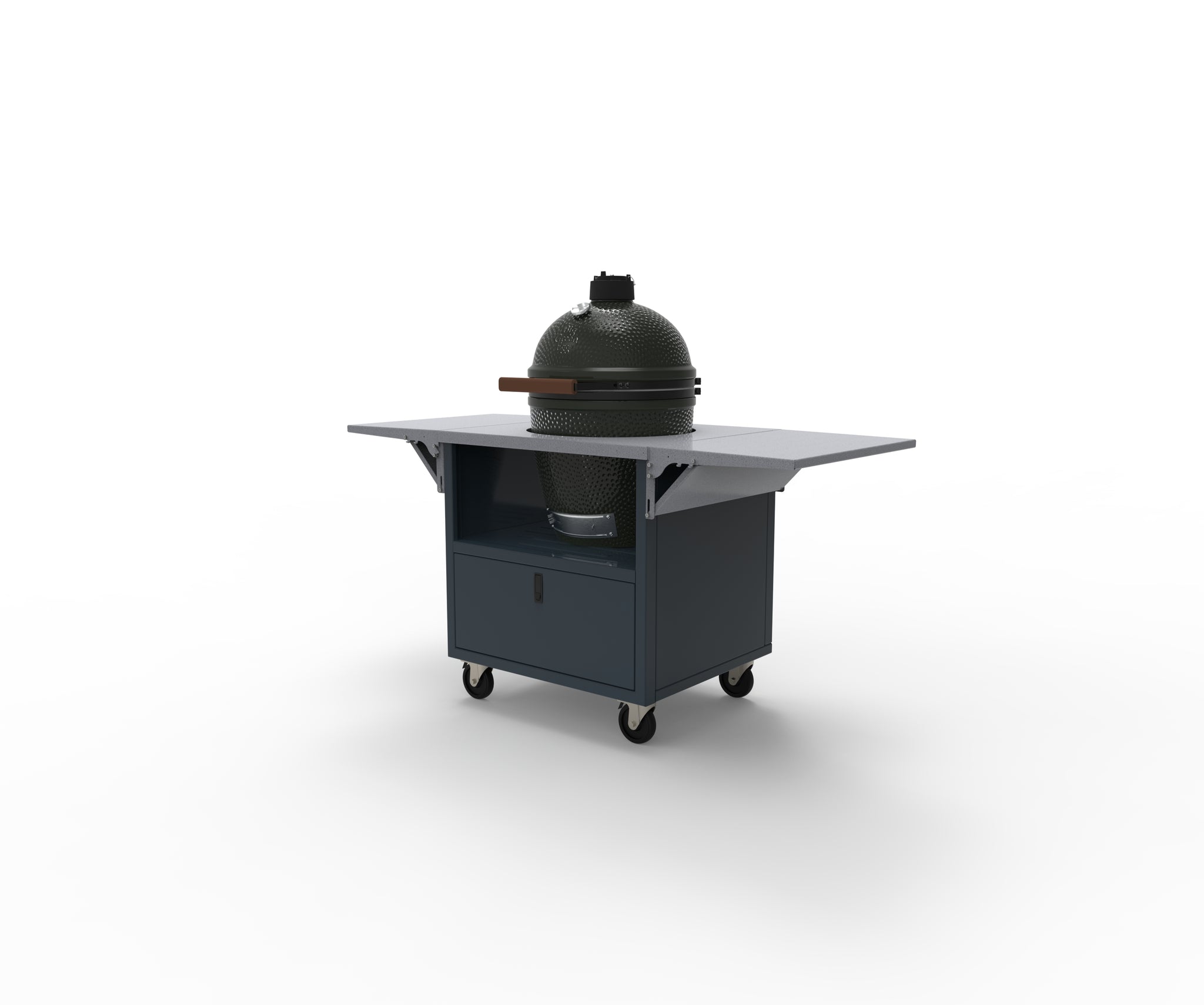 Ember Grill Cart for Big Green Egg, Primo & Kamado Joe MATCHLESS Matchless