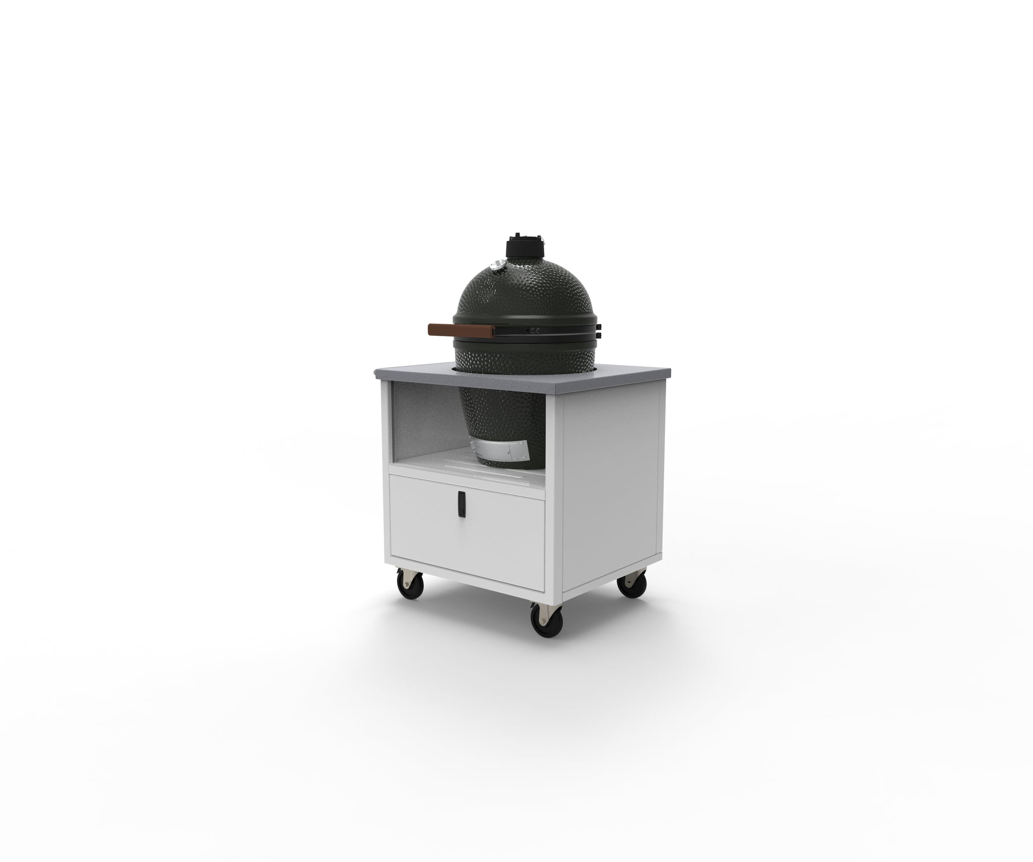 Ember Grill Cart for Big Green Egg, Primo & Kamado Joe MATCHLESS Matchless