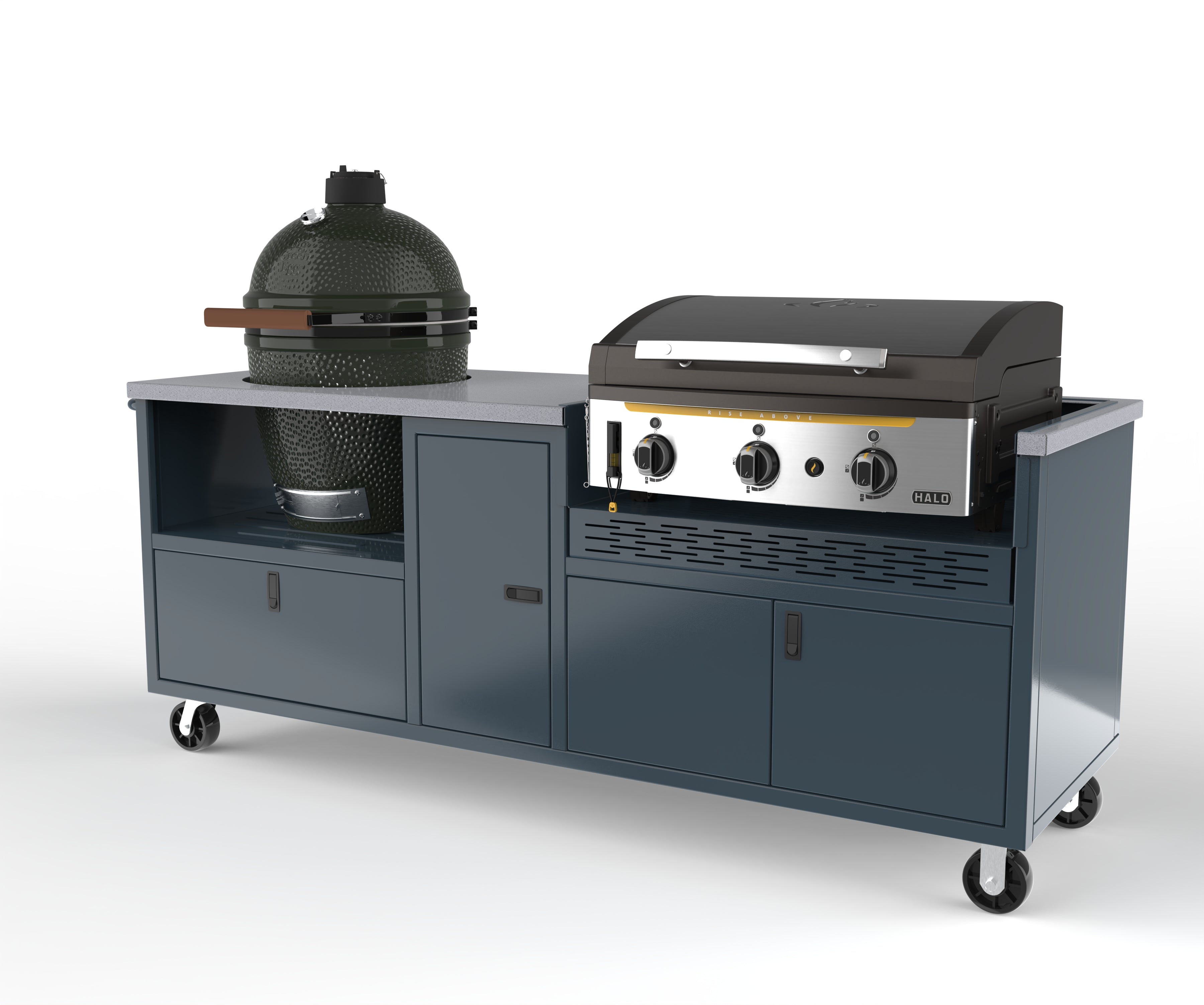 Kamado 2024 combo grill