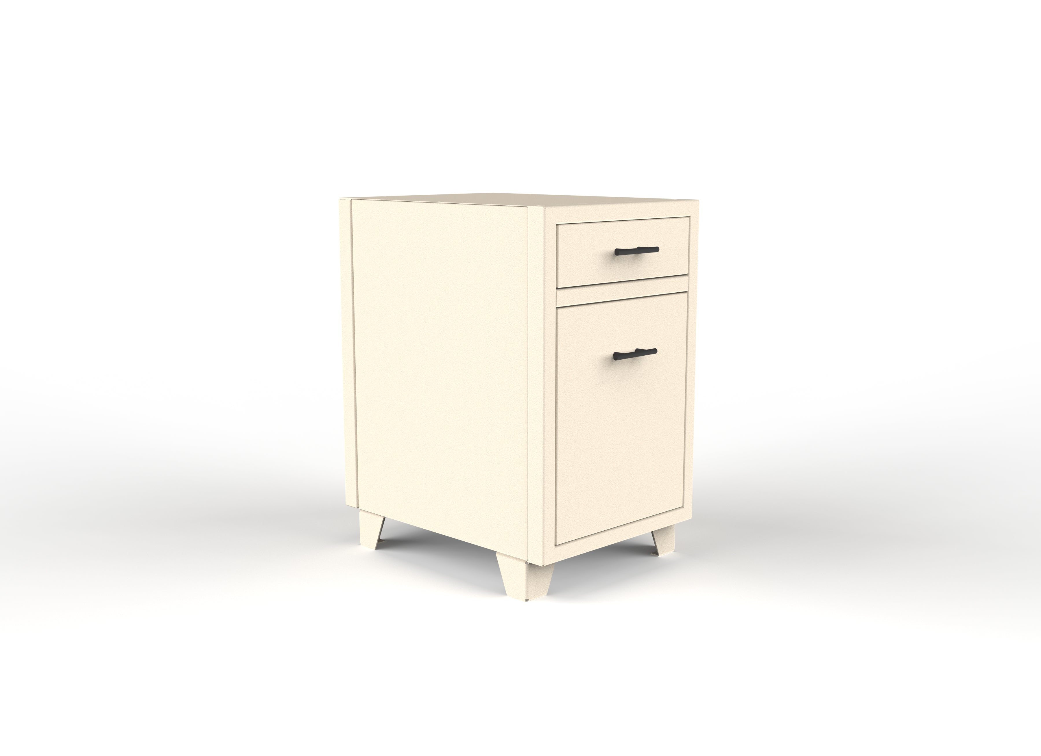 Single Drawer Cabinet w/ Wastebasket Pullout - 28