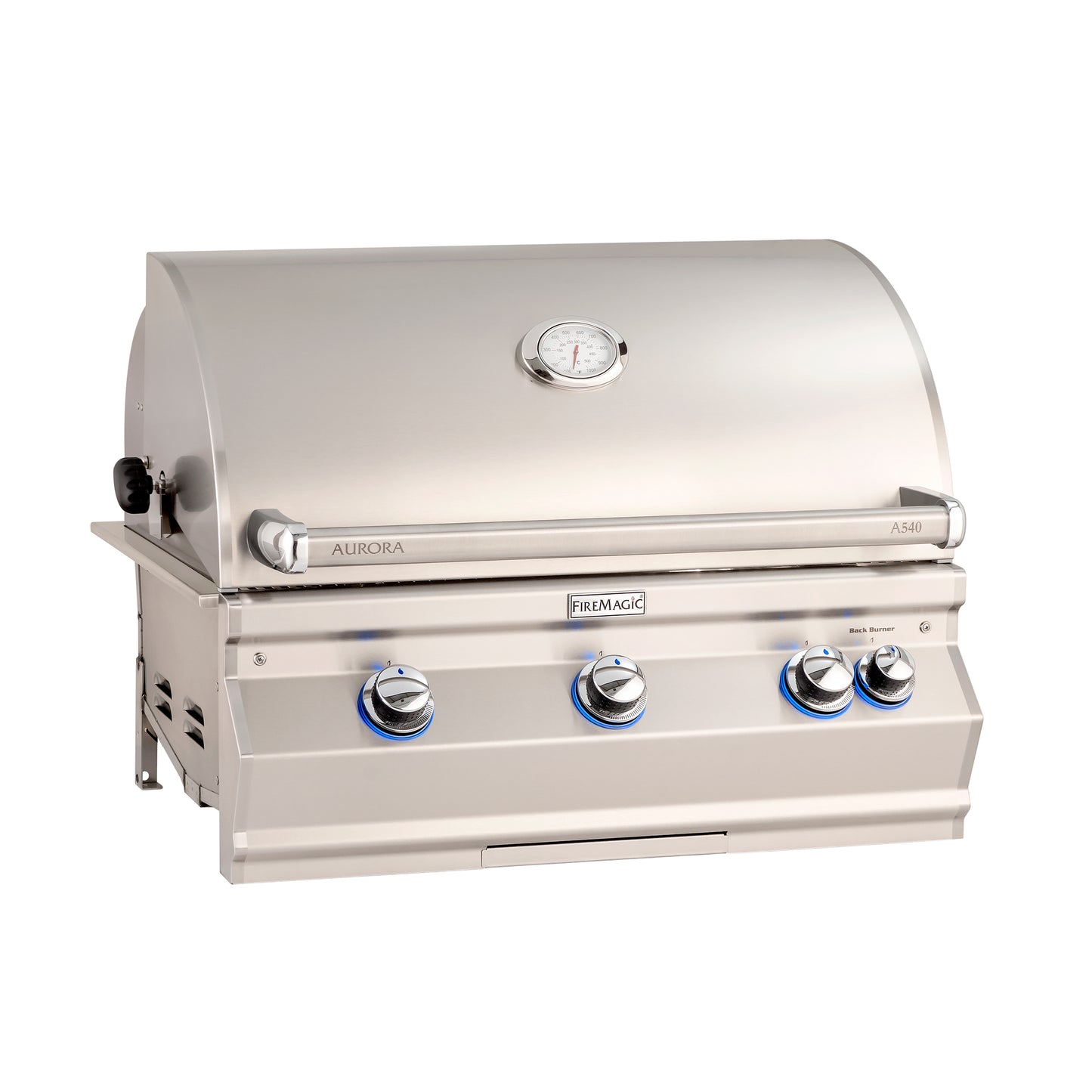 FireMagic Aurora A540i Built-In 30 in. Grill with Analog Thermometer