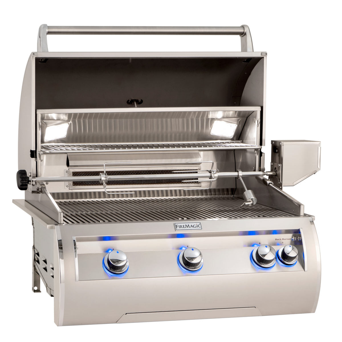 FireMagic Echelon E660i Built-In 30 in. Grill with Analog Thermometer