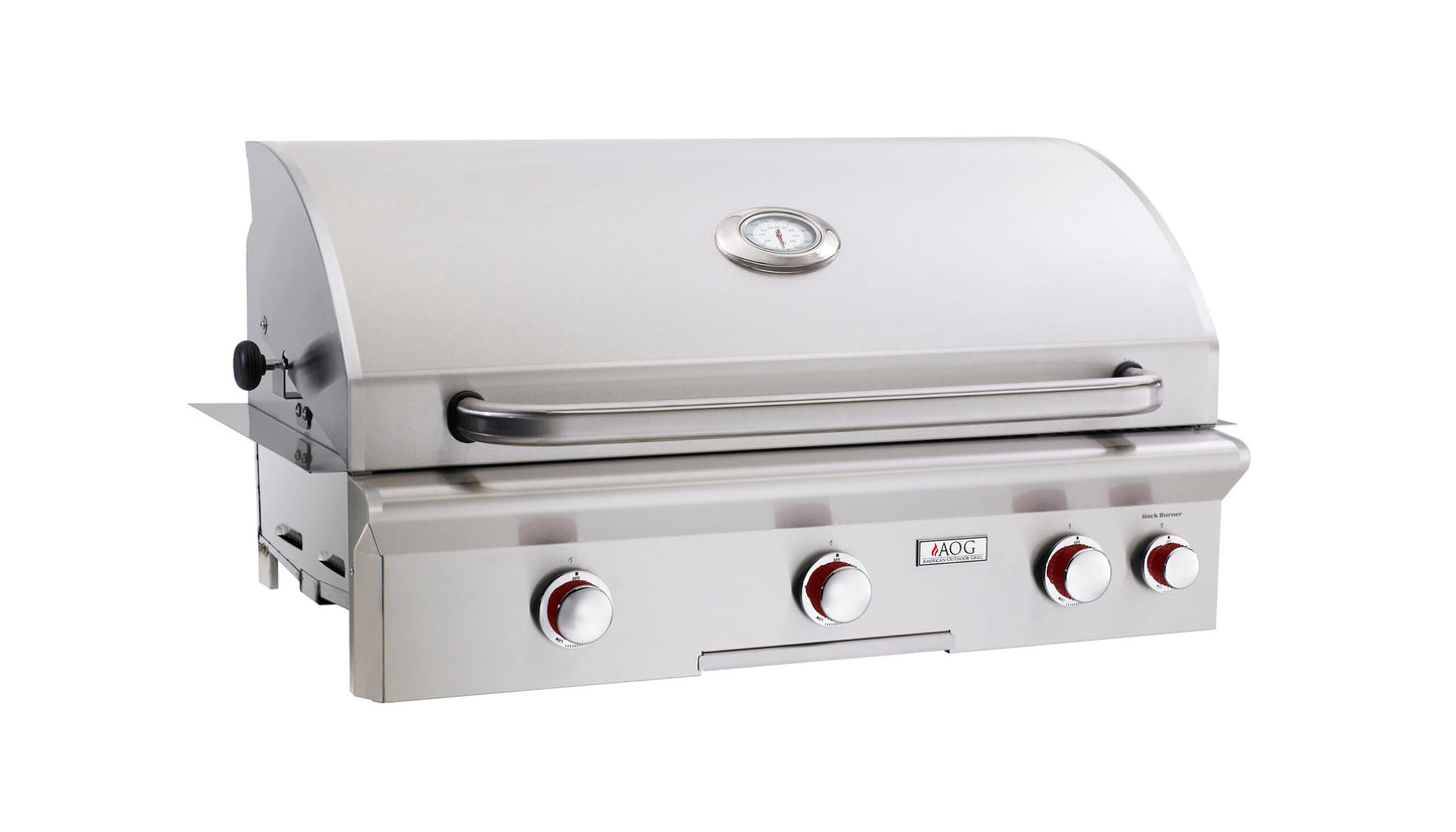 AOG T Series 36" Built In Grill with Rotisserie and Backburner