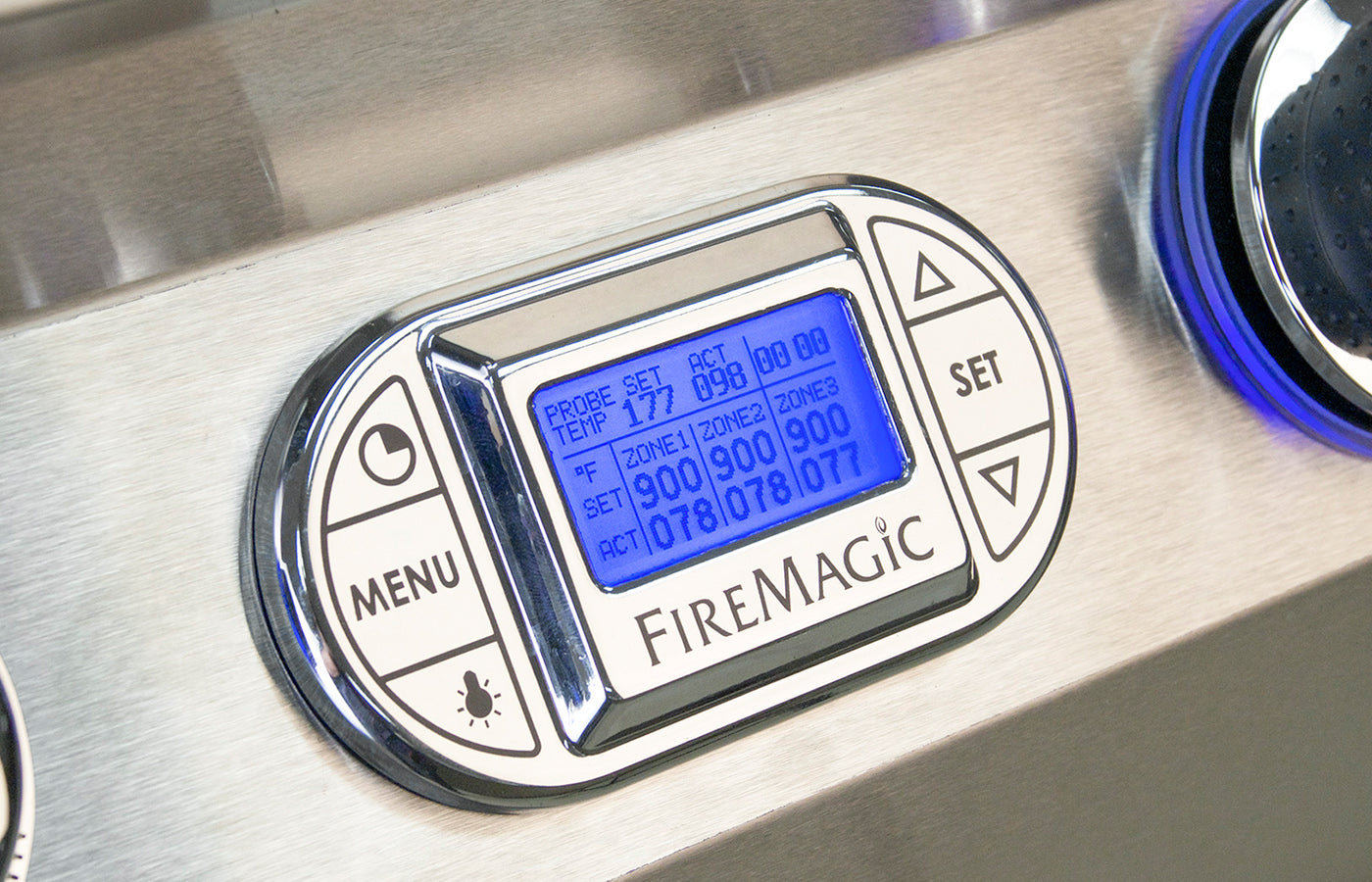 FireMagic Echelon E790i Built-In 36 in. Grill with Digital Thermometer and Window