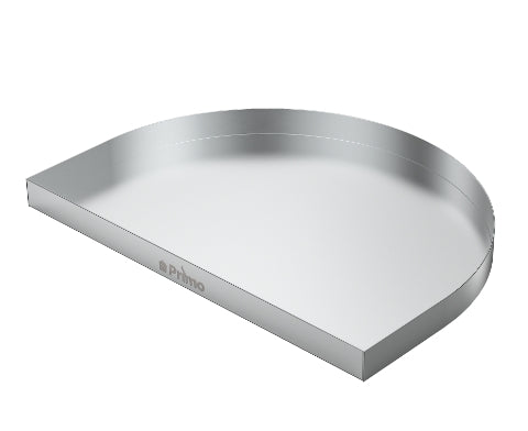 Primo Stainless Steel Half Oval Drip Pan
