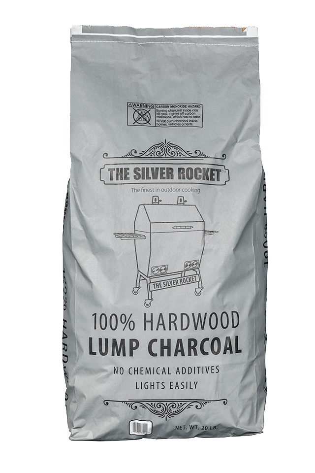 Silver Rocket Natural Lump Hardwood Charcoal (20 lbs)
