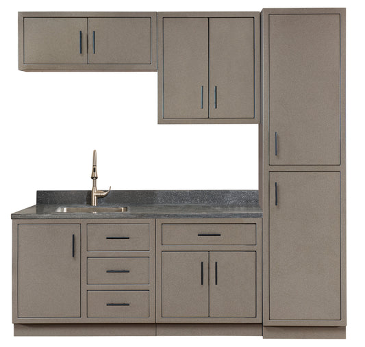 Two Door Closet w/ Panel Top - 26" Depth