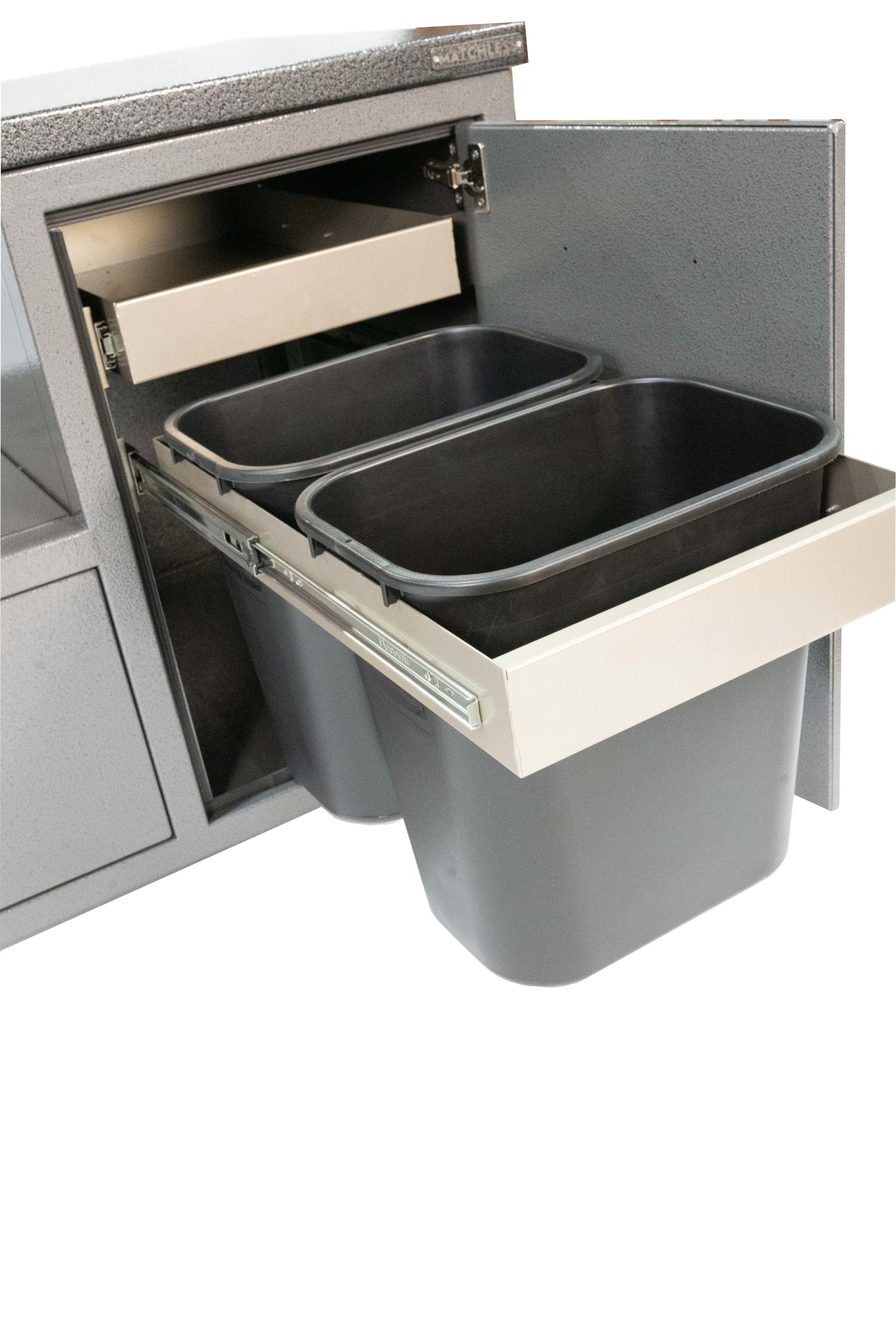 Grand Mesa Grill Cart Wastebasket Pullout