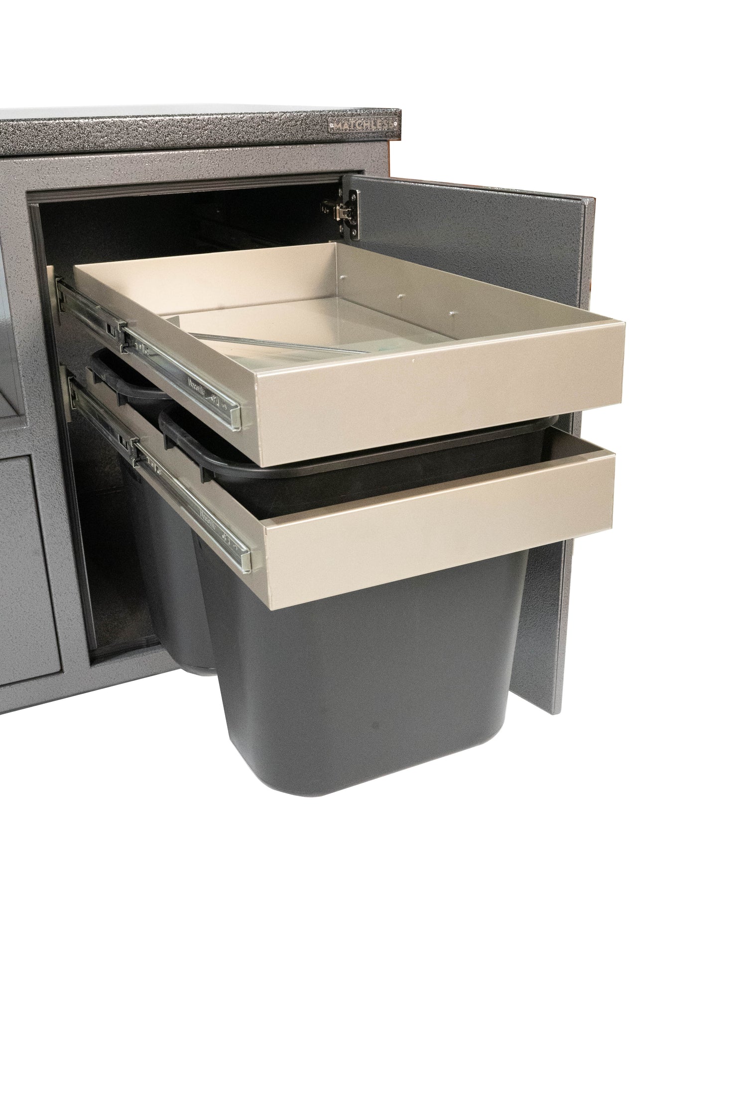 Grand Mesa Grill Cart Wastebasket Pullout