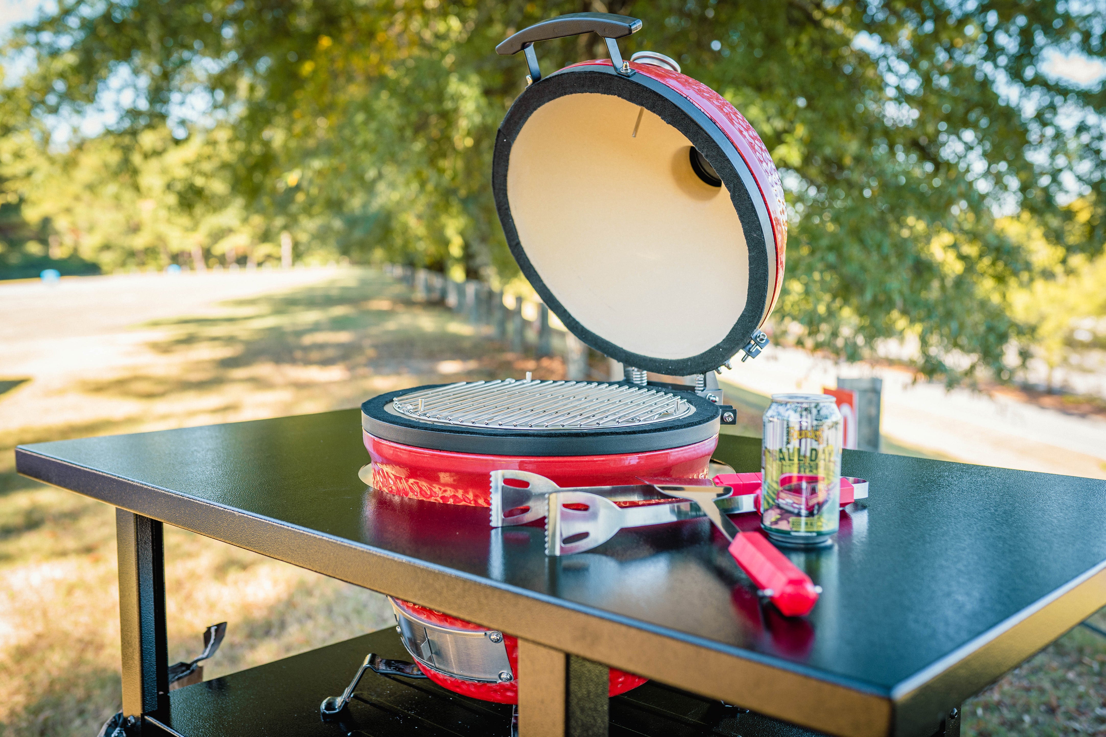 Kamado grill cart hotsell