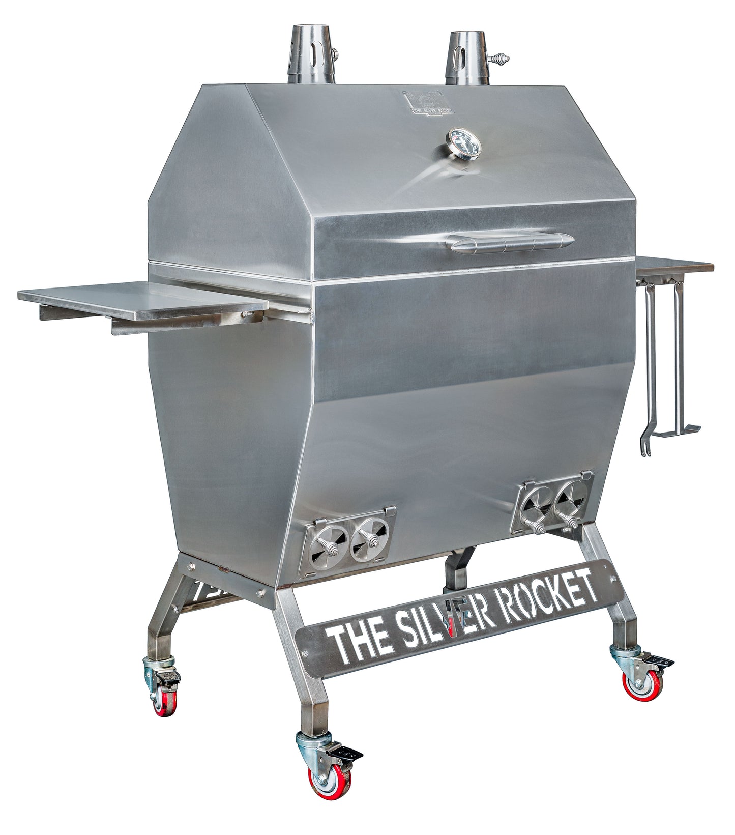 Large Silver Rocket Grill