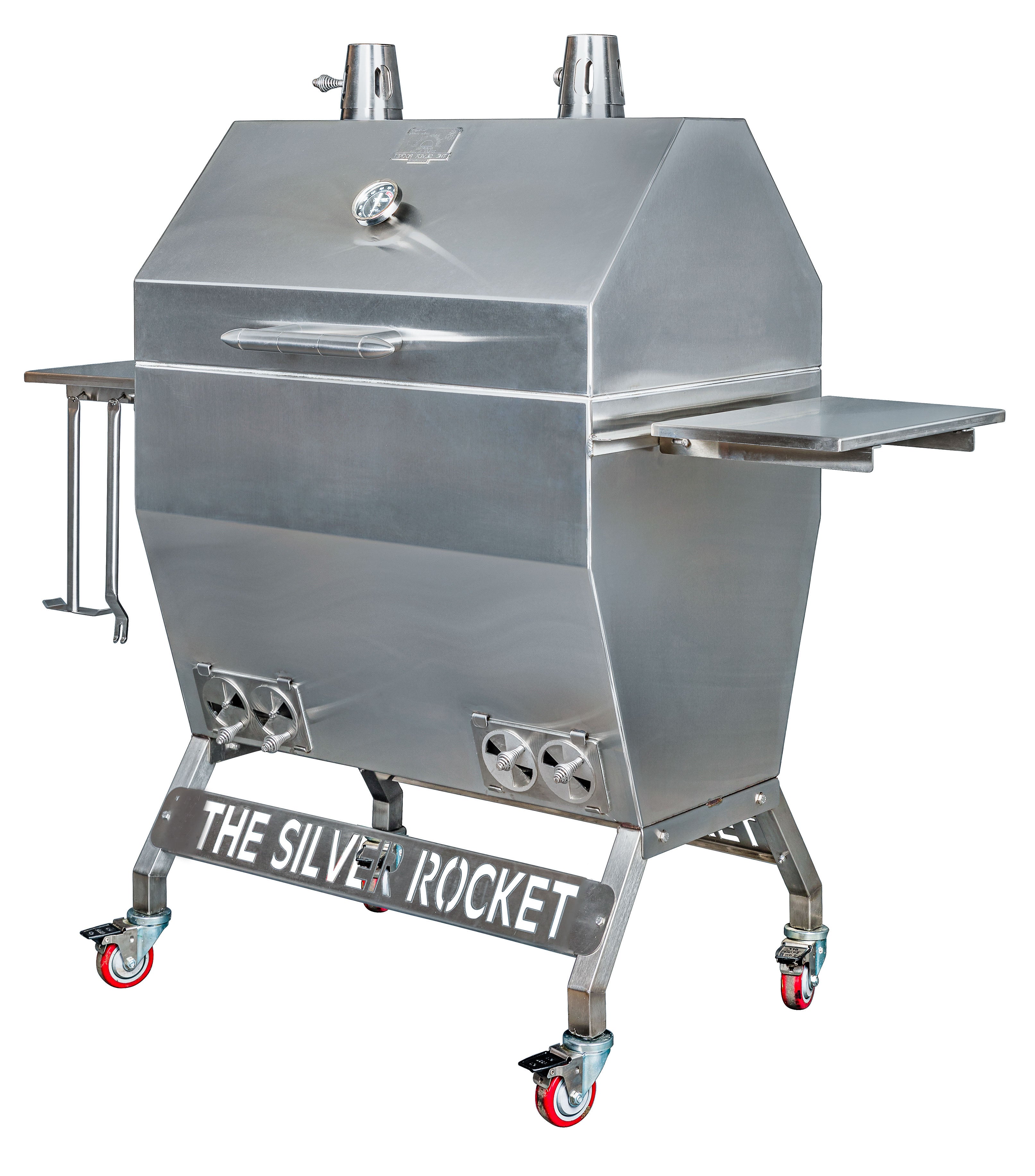 Large Silver Rocket Grill